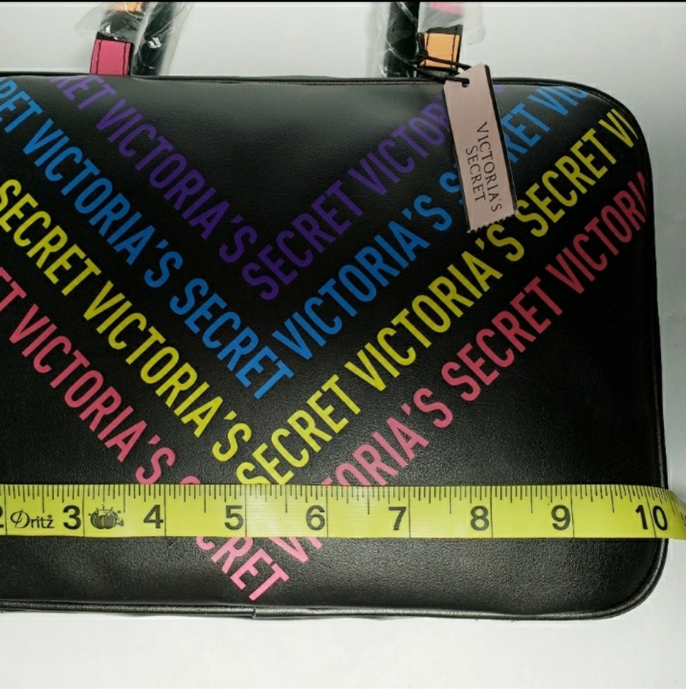 Victoria's Secret Rainbow Jetset Travel Makeup Bag - Picture 8 of 10